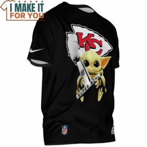 Kansas City Chiefs Baby Yoda Super Bowl Cup T Shirt 2