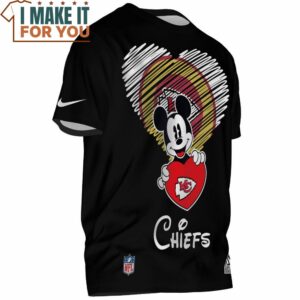 Kansas City Chiefs Mickey Love Chiefs Heart T Shirt 2