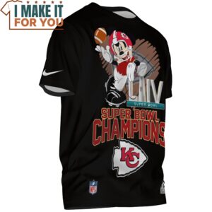 Kansas City Chiefs Mickey Super Bowl Champions T Shirt 2