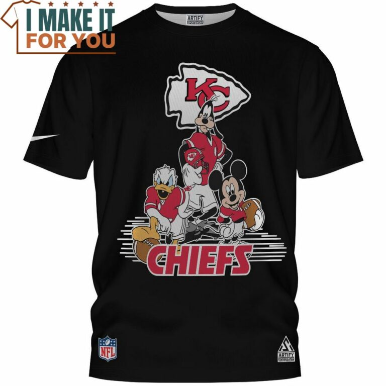Junk Food - Unisex Chiefs Mickey Field T-Shirt main image 1