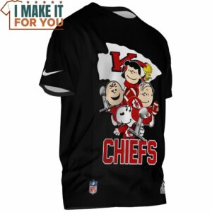 Kansas City Chiefs Peanuts Team Super Bowl Cup T Shirt 2