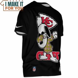 Kansas City Chiefs Snoopy Dabbing T Shirt 2