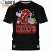 Kansas City Chiefs Snoopy and Woodstock True Fan T-Shirt, Kansas City Chiefs Gift Ideas