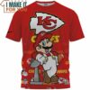 Kansas City Chiefs x Mario Champions Cup 3D T-Shirt, Kansas City Chiefs Unique Gifts