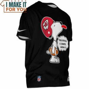 Kansas City Chiefs Snoopy This is for All U Chiefs Haters T Shirt 2