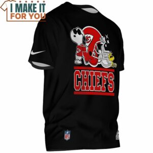 Kansas City Chiefs Snoopy and Woodstock True Fan T Shirt 2