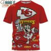Kansas City Chiefs x Mario Champions Cup AOP T-Shirt, Chiefs Gift Ideas