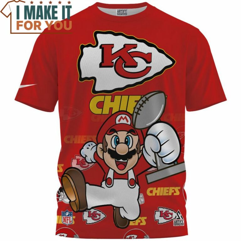 Junk Food - Unisex Chiefs Mickey Field T-Shirt main image 0