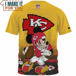 Kansas City Chiefs x Mickey Player Fullprinted T Shirt 2