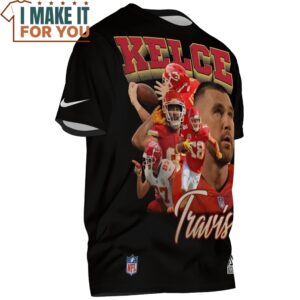 Kelce Travis x Kansas City Chiefs Retro T Shirt 2