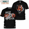 Cincinnati Bengals Best Dad Ever T-Shirt, Best Gifts For Bengals Fans