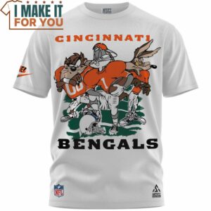 Cincinnati Bengals Looney Tunes Football Team T Shirt 4