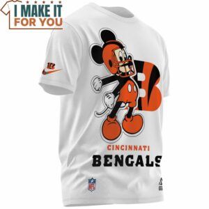 Cincinnati Bengals Mickey Football Player T Shirt 3