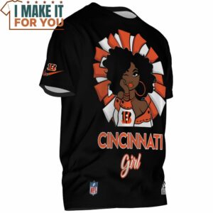Cincinnati Bengals Pretty Fan Girl T Shirt 2