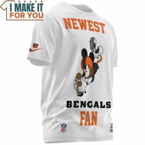 Cincinnati Bengals Mickey Newest Fan T Shirt 3