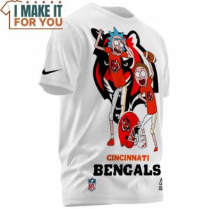 Cincinnati Bengals Rick and Morty Game Day T Shirt 2