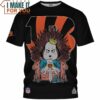 Cincinnati Bengals Snoopy Iron Throne T-Shirt, Bengals Fan Gift Ideas