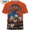 Cincinnati Bengals x Sonic Home Run Fullprinted T-Shirt, Cincinnati Bengals Football Gifts