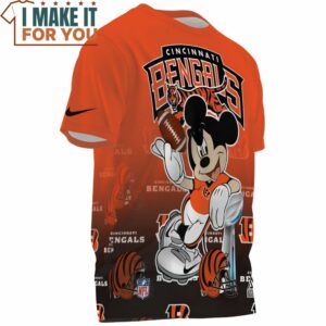 Cincinnati Bengals x Mickey Champions Cup Fullprinted T Shirt 3