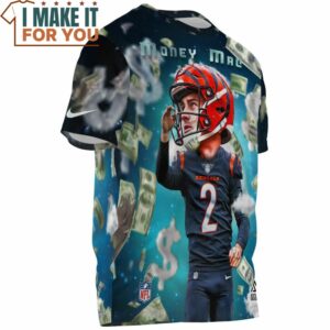 Evan McPherson x Cincinnati Bengals Money Mac Fullprinted T Shirt 3