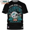 Miami Dolphins Super Bowl LVII Champion 2023 Miami T-Shirt, Dolphins Football Gifts