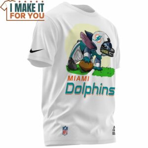 Miami Dolphins Stitch Disney Dophins Player T Shirt 2