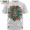 Miami Dolphins Tribal-Inspired Logo T-Shirt, Unique Miami Dolphins Gifts