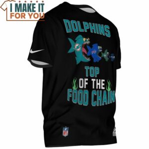 Miami Dolphins Top Of The Food Chain T Shirt 2