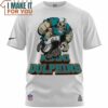 Miami Dolphins Troll Zombie Player Cartoon T-Shirt, Miami Dolphins Presents