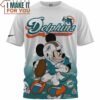 Miami Dolphins x Mickey Game Day Fullprinted T-Shirt, Miami Dolphins Presents