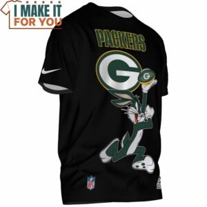 Green Bay Packers Bunny Buggs Football Fan T Shirt 2