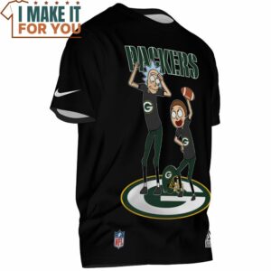 Green Bay Packers Rick and Morty Game Day T Shirt 2