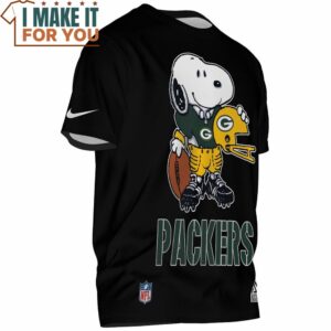 Green Bay Packers Snoopy Game Day T Shirt 2