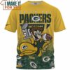 Green Bay Packers x Mario Champions Cup Fullprinted T-Shirt, Gifts For Packers Fans