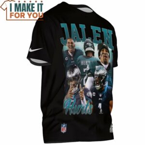 Jalen Hurts x Philadelphia Eagles Vintage T Shirt 2 1