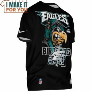 Philadelphia Eagles Bird Gang Army T Shirt 2