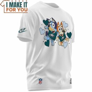 Philadelphia Eagles Bluey NFL Big Fan T Shirt 2