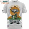 Philadelphia Eagles Charlie Brown And Snoopy Trick Or Treat Pumkin T-Shirt, Eagles Football Team Gifts