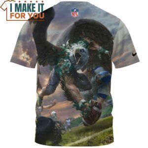 Philadelphia Eagles Cool Eagles NFL Touchdown Fullprinted T Shirt 2 1