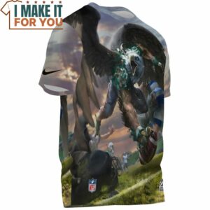 Philadelphia Eagles Cool Eagles NFL Touchdown Fullprinted T Shirt 3 1