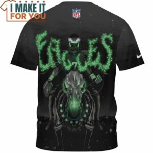Philadelphia Eagles Death Knight NFL Cool Art Fullprinted T Shirt 2 1