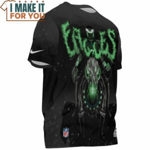 Philadelphia Eagles Death Knight NFL Cool Art Fullprinted T Shirt 3 1
