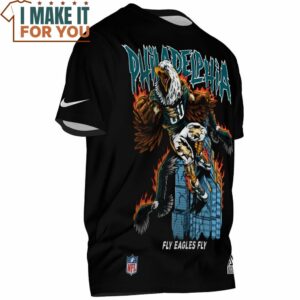Philadelphia Eagles Fly Eagles Fly King Eagles NFL T Shirt 2