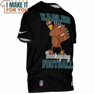Philadelphia Eagles Funny Turkey Thankgiving Football T Shirt 2 1
