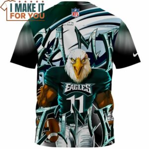 Philadelphia Eagles Game Time Eagles NFL Player Fullprinted T Shirt 2 1