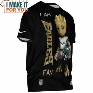 Philadelphia Eagles Groot Iam Eagles Fan T Shirt 2 1