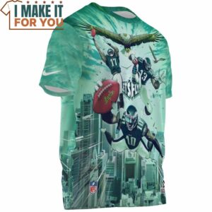 Philadelphia Eagles Lets Fly Best NFL Team Fullprinted T Shirt 3