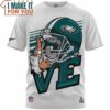 Philadelphia Eagles Love NFL Helmet T-Shirt, Eagles Nfl Gifts