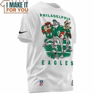 Philadelphia Eagles Looney Tunes NFL Teams T Shirt 2