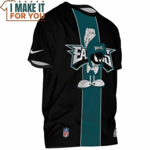 Philadelphia Eagles Marvin the Martian NFL Fans T Shirt 2